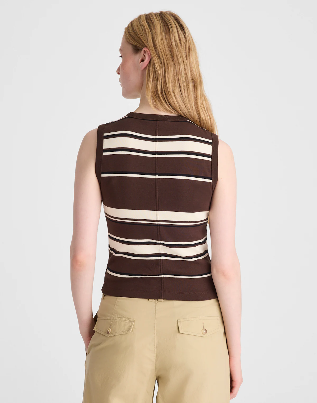 The '90s Shell Tank in Compact Cotton