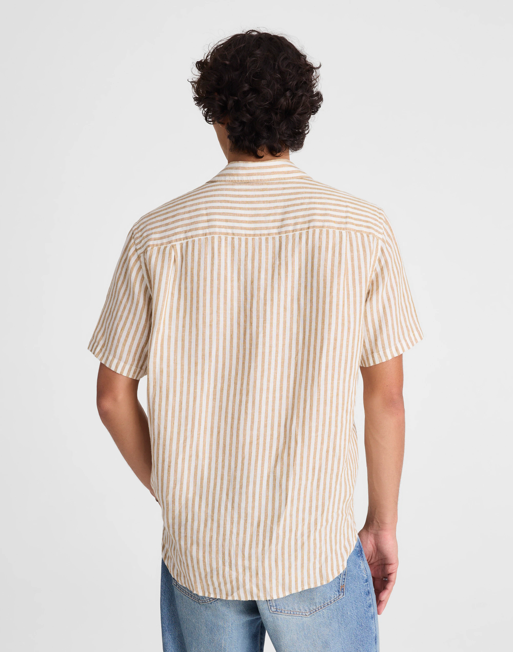 The Allday Short-Sleeve Shirt in Linen — image 4