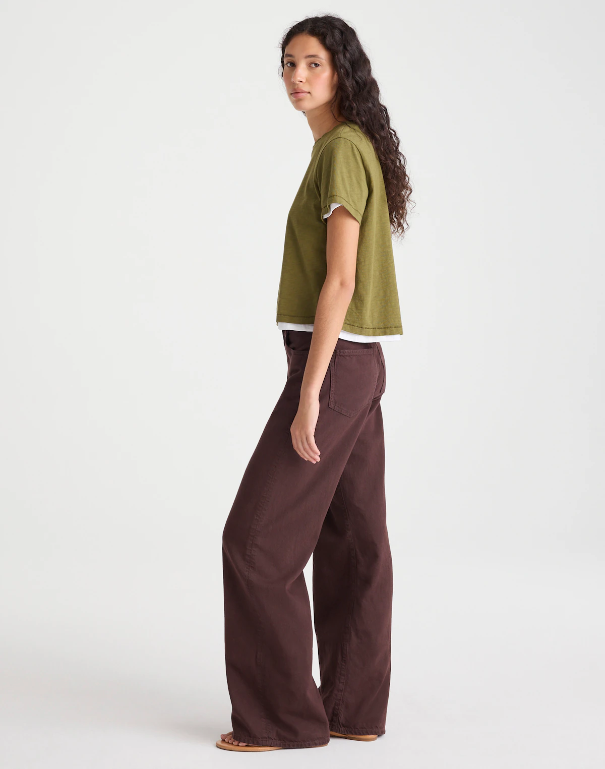 The Ultimate Wide-Leg Jean in Airy Denim