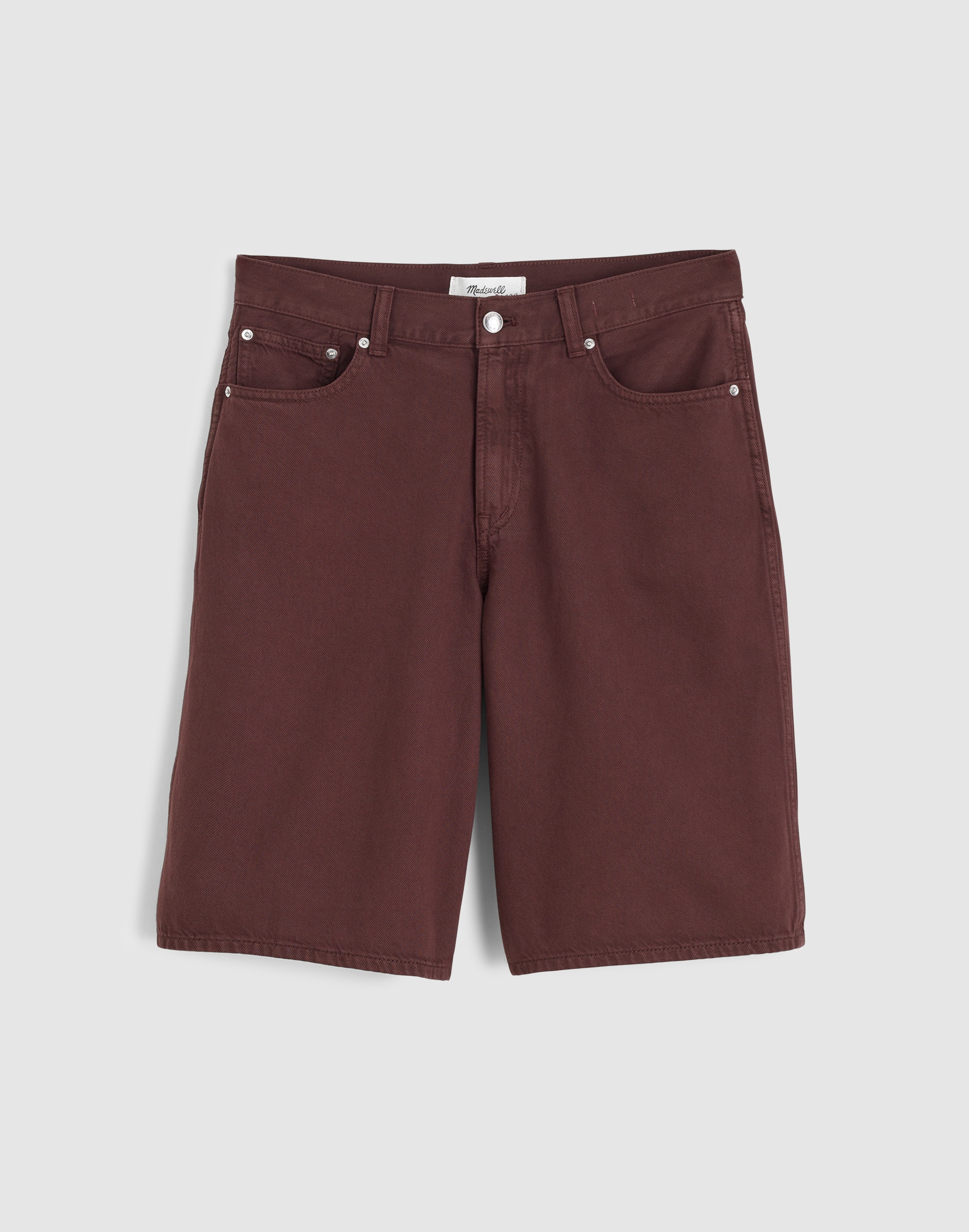 The V-Waist Bermuda Short in Airy Denim — image 6