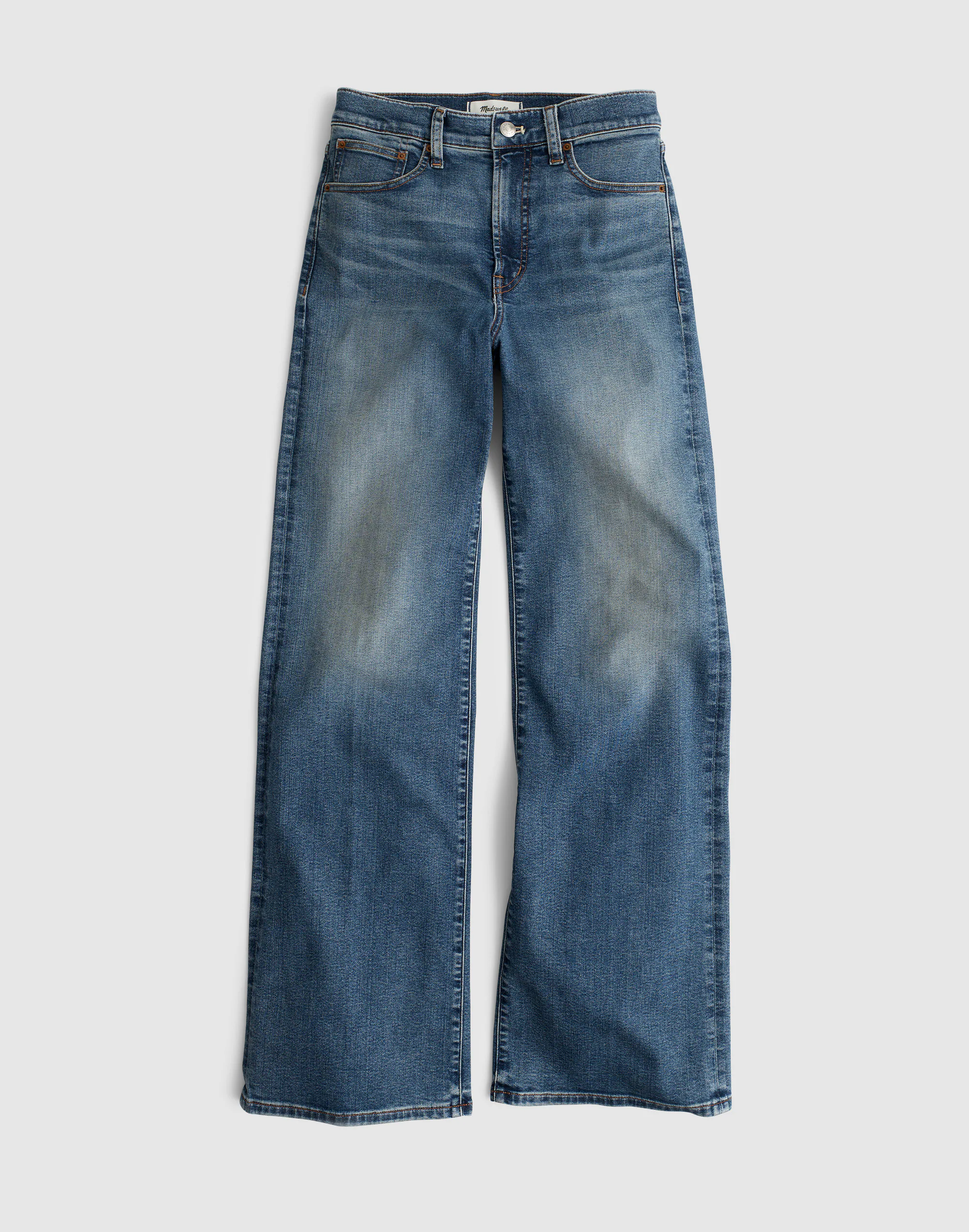 The Wide-Leg Jean in Super Stretch Denim — image 7